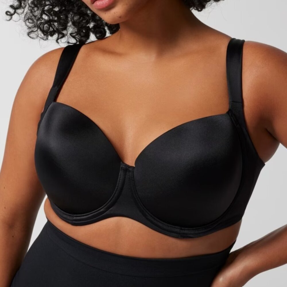 NWT!  SOMA Intimates Stunning Support Full Coverage Bra 42 DDD in Black